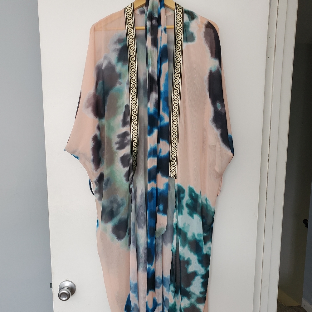 Tye dye kimono